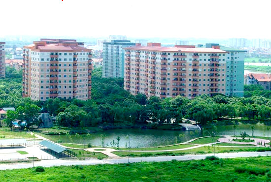 Xây 7 tòa chung cư cao 12 - 18 tầng tại Linh Đàm