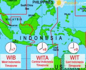 Indonesia hoãn chuyển về múi giờ duy nhất