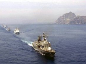 Hàn Quốc tập trận gần đảo tranh chấp với Nhật Bản