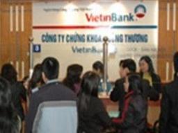 VietinBankSc đạt gần 76 tỷ đồng lợi nhuận trong 8 tháng