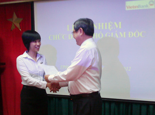 VietinBank bổ nhiệm Phó giám đốc chi nhánh 1, TPHCM