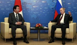 Nhật Bản, Nga đàm phán giải quyết tranh chấp lãnh thổ