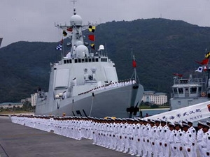 Đoàn tàu chiến Trung Quốc vào biển Nhật Bản