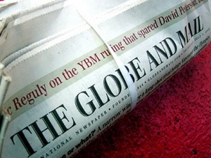 Nhật báo Globe and Mail bắt đầu thu phí bản online