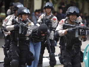 Indonesia bắt 11 nghi can âm mưu tấn công sứ quán Mỹ