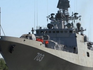 Hải quân Nga bàn giao chiến hạm Tarkash cho Ấn Độ