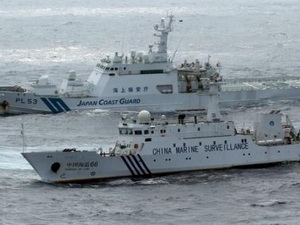 4 tàu chiến Trung Quốc đi qua vùng biển gần Nhật Bản