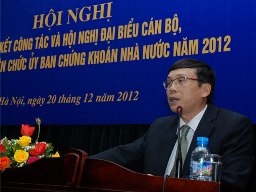 Ủy ban Chứng khoán Nhà nước đề ra 4 nhiệm vụ 2013