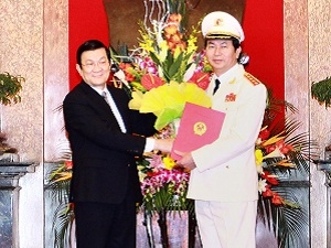 Thăng hàm đại tướng cho Bộ trưởng Trần Đại Quang