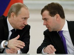 Ông Medvedev tuyên bố không tái tranh cử tổng thống với ông Putin