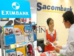 Eximbank và Sacombank sau sáp nhập sẽ có vốn điều lệ 30.000 tỷ đồng