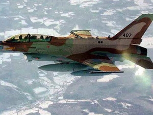 Máy bay chiến đấu Israel vào không phận Lebanon