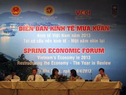Hôm nay khai mạc Diễn đàn kinh tế Mùa xuân 2013