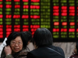 Chứng khoán châu Á giảm sau số liệu kinh tế Trung Quốc