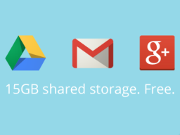 Google hợp nhất không gian lưu trữ miễn phí của 3 dịch vụ
