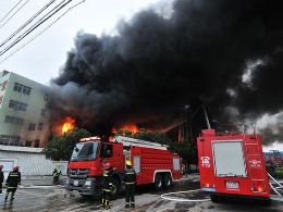 Cháy nhà máy ở Trung Quốc, 119 người thiệt mạng