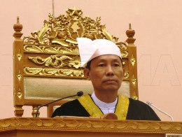 Chủ tịch quốc hội Myanmar tuyên bố tranh cử tổng thống