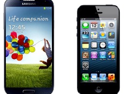 iPhone 5 tiêu thụ nhanh gấp hai lần Galaxy S4