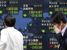 Chứng khoán Nhật Bản giảm mạnh nhất châu Á