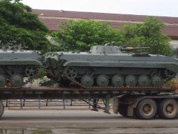 Campuchia điều thêm xe tăng về Phnom Penh