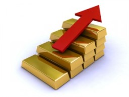 Giá vàng tăng vọt lên 1.364 USD/oz
