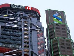 Kinh tế châu Á giảm tốc, HSBC và Standard Chartered lãnh hậu quả