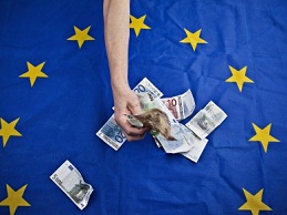 Eurozone đạt thặng dư thương mại 18,2 tỷ euro trong tháng 7