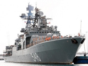 Chiến hạm Nga tới gần Syria để giám sát tàu Mỹ