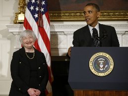 Obama chính thức bổ nhiệm nữ Chủ tịch đầu tiên trong lịch sử 100 năm của Fed