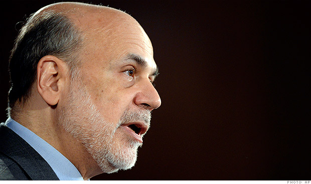 Ben Bernanke: Báo cáo thị trường việc làm Mỹ gây thất vọng