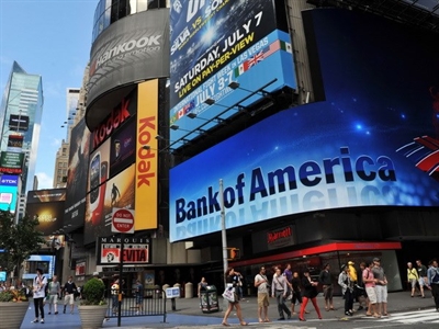Bank of America thu lợi nhuận khổng lồ trong quý 4/2013