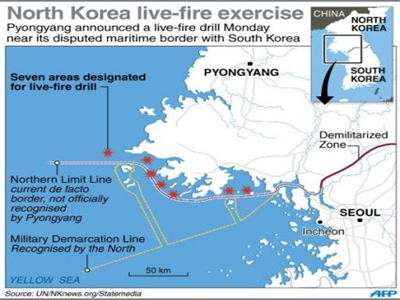 Hàn Quốc chưa hoàn hồn với đấu pháo lại bị động đất