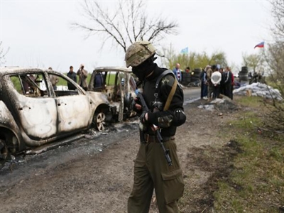 Miền Đông Ukraine rúng động bởi vụ xả súng bí ẩn