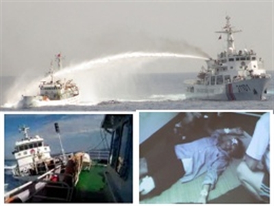 Trung Quốc vu khống bị tàu Việt Nam đâm 171 lần