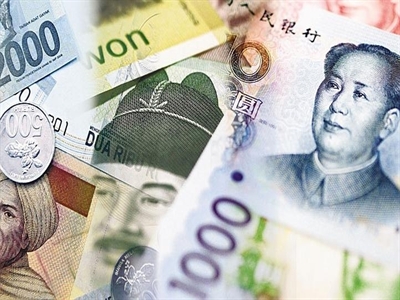 Tiền tệ châu Á tăng mạnh nhất kể từ tháng 3 so với USD