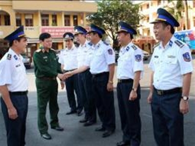 Bộ Quốc phòng làm việc với Bộ Tư lệnh Cảnh sát biển