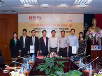 SHB ký thỏa thuận hợp tác toàn diện với UDIC, Tân Hoàng Minh