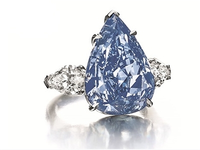 Đấu giá The Blue - Kim cương đẹp và đắt nhất tháng 5
