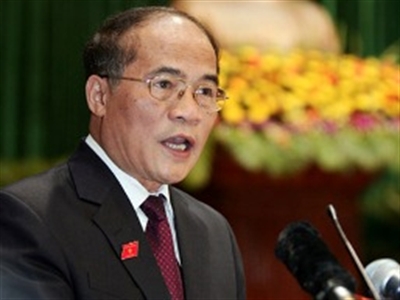 Chủ tịch Quốc hội: “Kiên quyết bảo vệ chủ quyền, kiên trì bảo vệ tình hữu nghị“