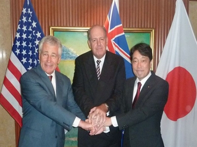 Mỹ, Nhật, Australia phản đối việc dùng vũ lực thay đổi hiện trạng