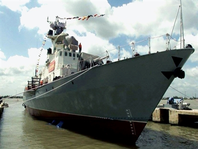 Hạ thủy thành công hai tàu tên lửa do Việt Nam đóng