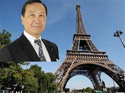 Triệu phú gốc Việt mua tháp Eiffel