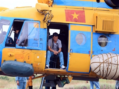 "Người trời" trong vụ trực thăng gặp nạn ở Hà Nội