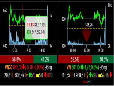 VN-Index đang chịu ảnh hưởng rất lớn từ GAS và VNM