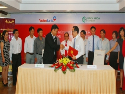 VietinBank ký kết hợp tác toàn diện với Bách Khoa Computer