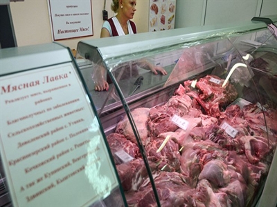 Lạm phát tại Nga tăng 1% vì lệnh cấm vận thực phẩm
