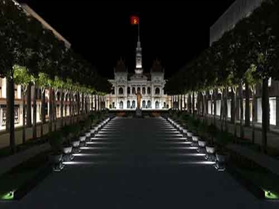 Đường Nguyễn Huệ sẽ thành quảng trường đi bộ