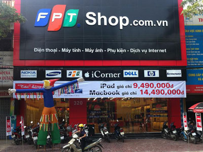 FPT Shop mở thêm 50 cửa hàng sau 9 tháng