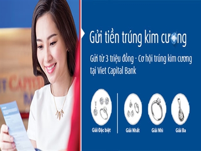 'Gửi tiền trúng kim cương' cùng Viet Capital