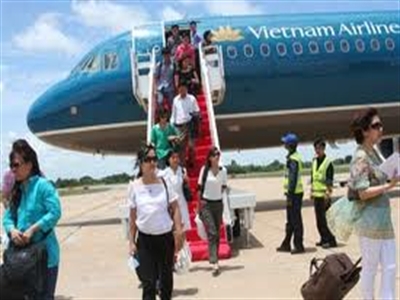Vietnam Airlines sáng nay tổ chức roadshow tại TPHCM